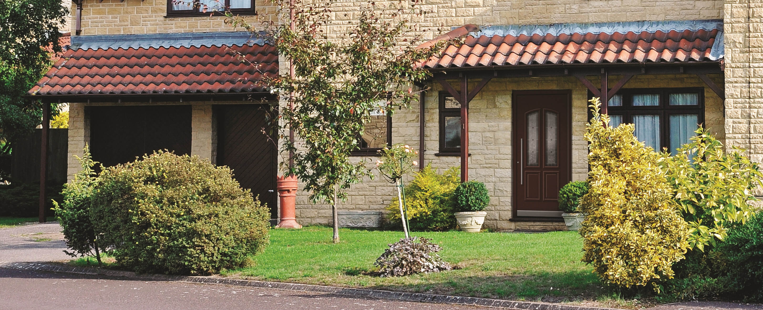 Traditional front doors